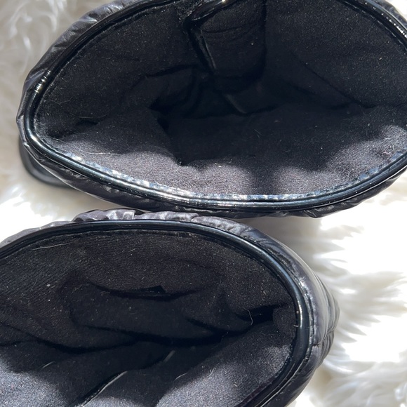 Coach Polina Nylon Puffy Boot Black Size 6 - Picture 10 of 14